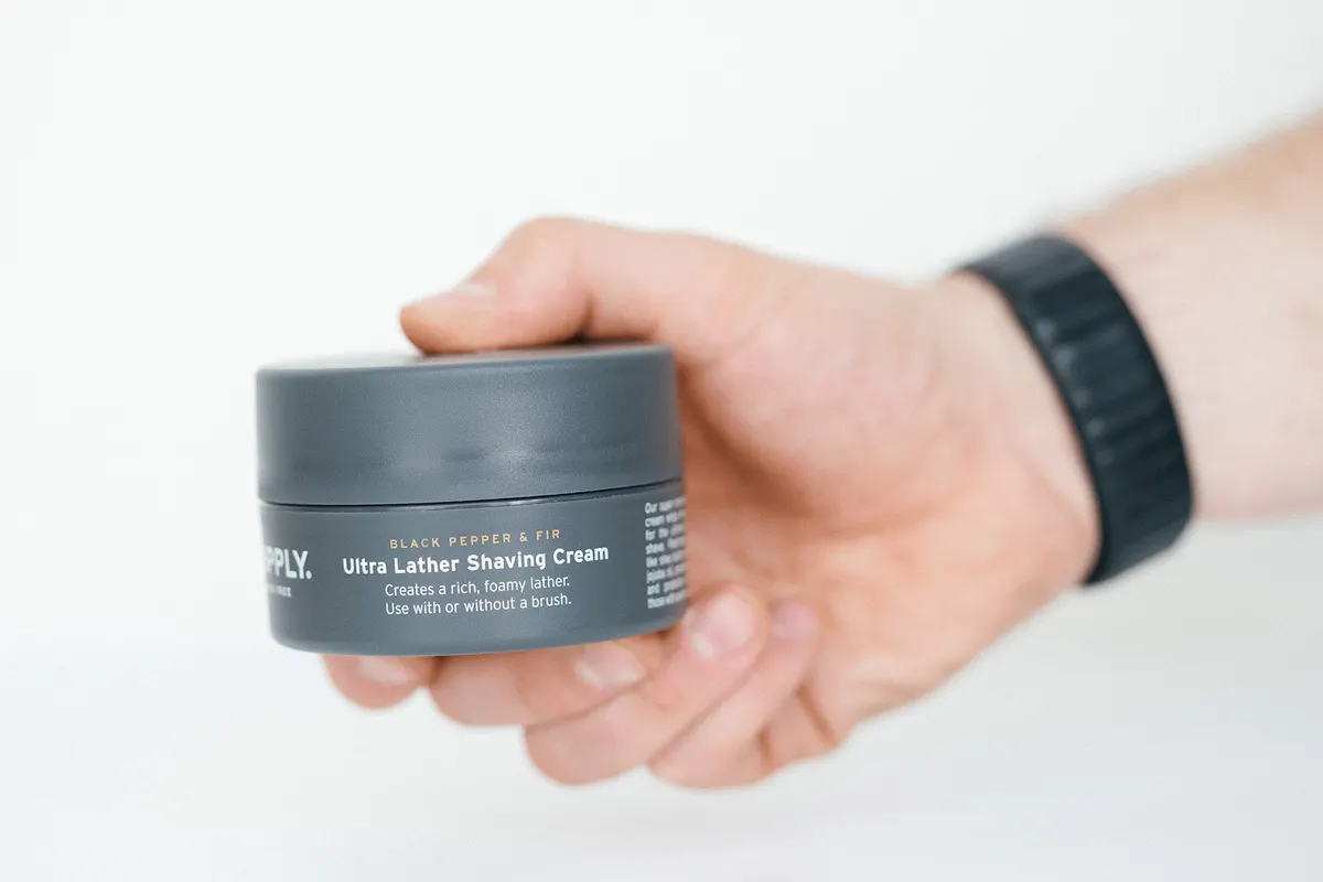 Supply Ultra Lather Shaving Cream - Black Pepper & Fir 255ml, view 2