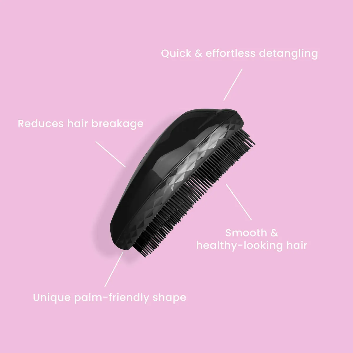 Tangle Teezer The Original Detangling Hairbrush Panther Black, view 6