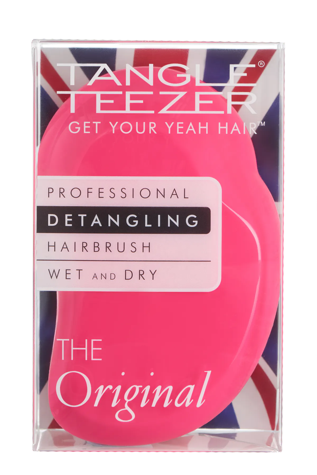 Tangle Teezer The Original Detangling Hairbrush Pink Fizz, view 3