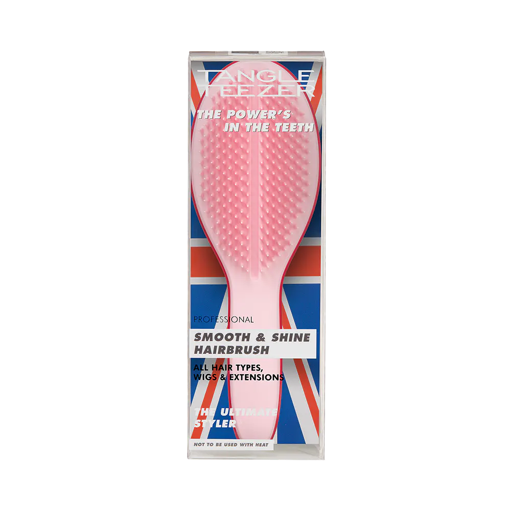 Tangle Teezer The Ultimate Styler Smooth & Shine Hairbrush - Pink, view 4