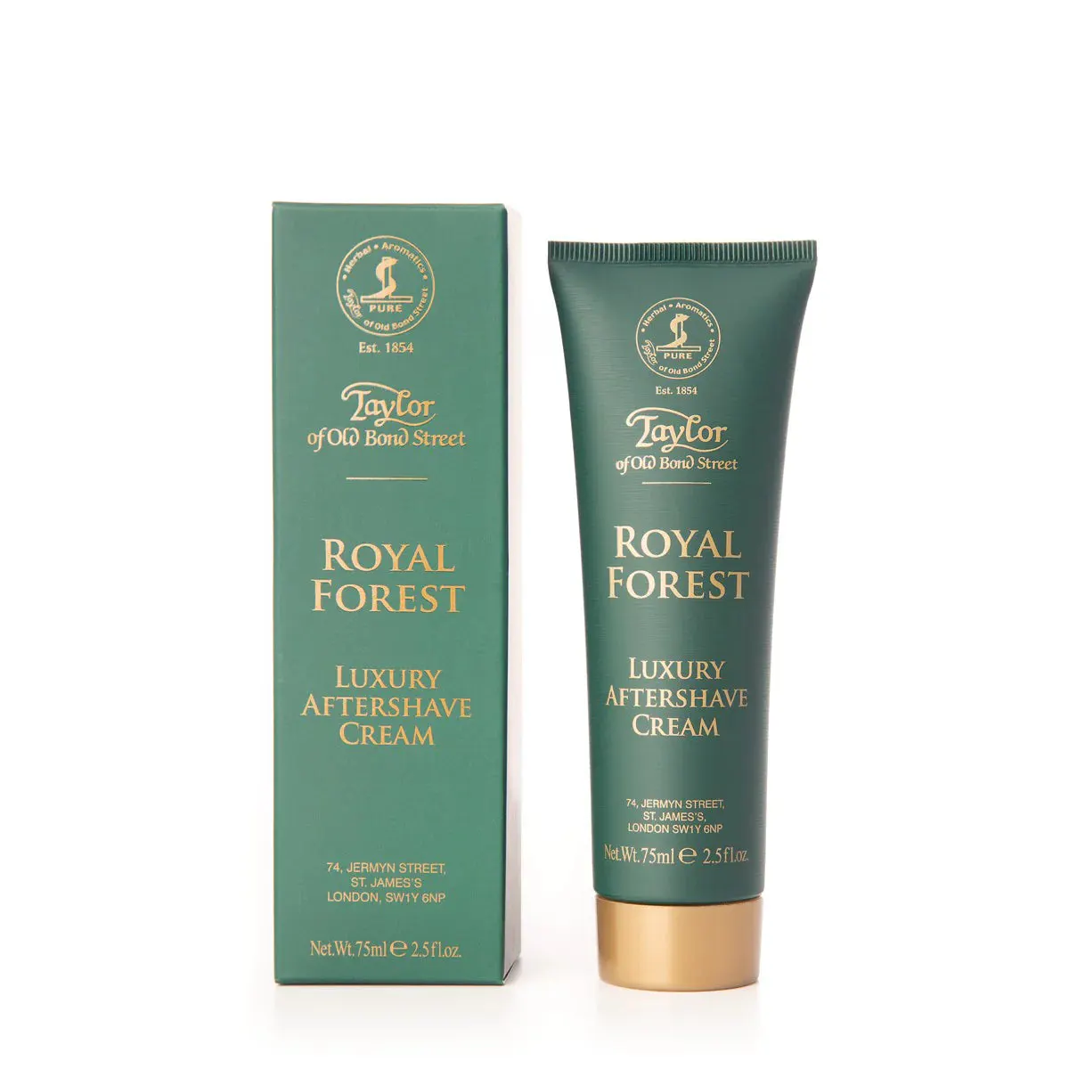 Taylor of Old Bond Street Royal Forest Aftershave Cream 75ml