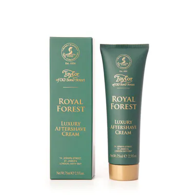 Taylor of Old Bond Street Royal Forest Aftershave Cream 75ml