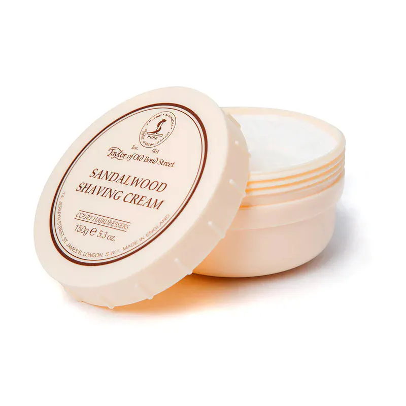 Taylor of Old Bond Street Sandalwood Shaving Cream Bowl 150g, view 2