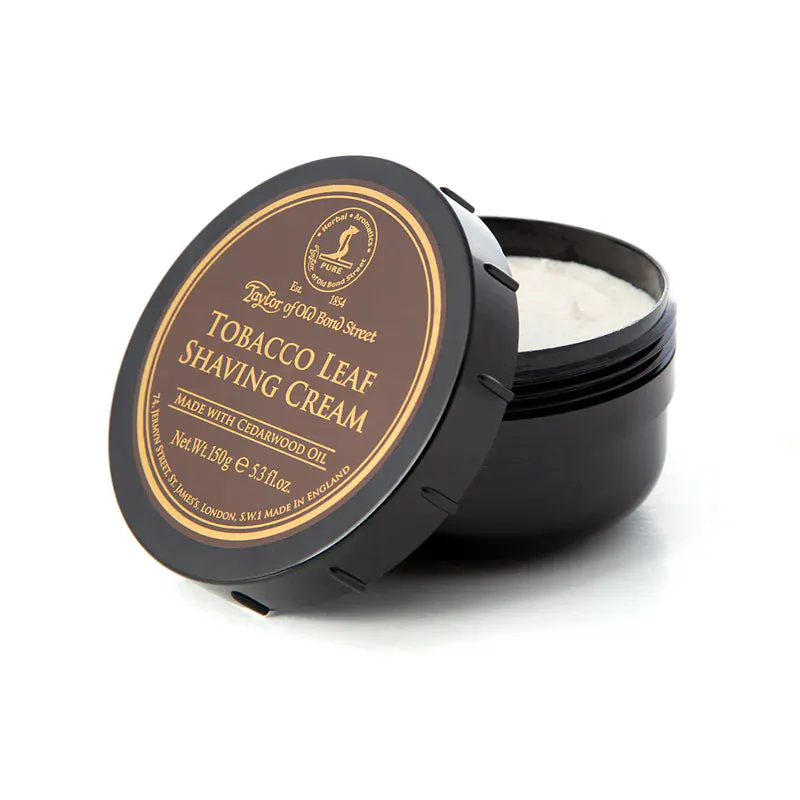 Taylor of Old Bond Street Tobacco Leaf Shaving Cream Bowl 150g, view 2