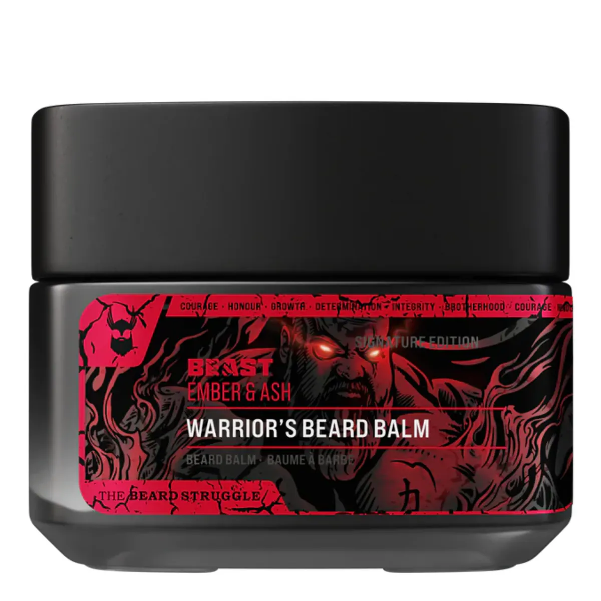 The Beard Struggle The Beast Ember & Ash Beard Balm 50g