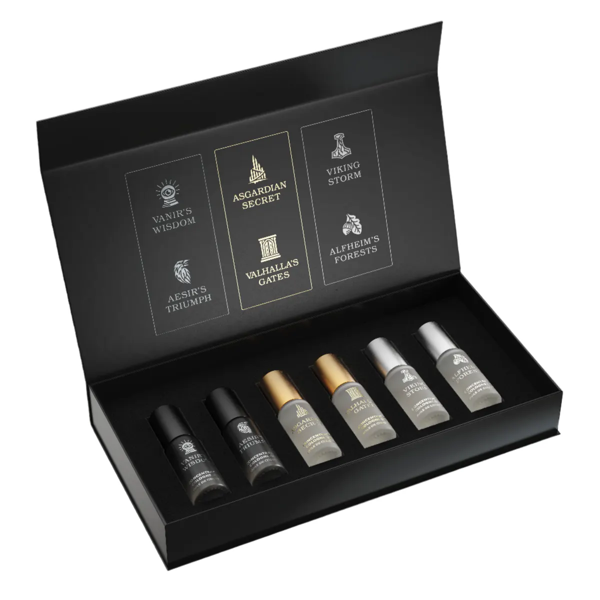 The Beard Struggle Cologne Oil Sampler Kit