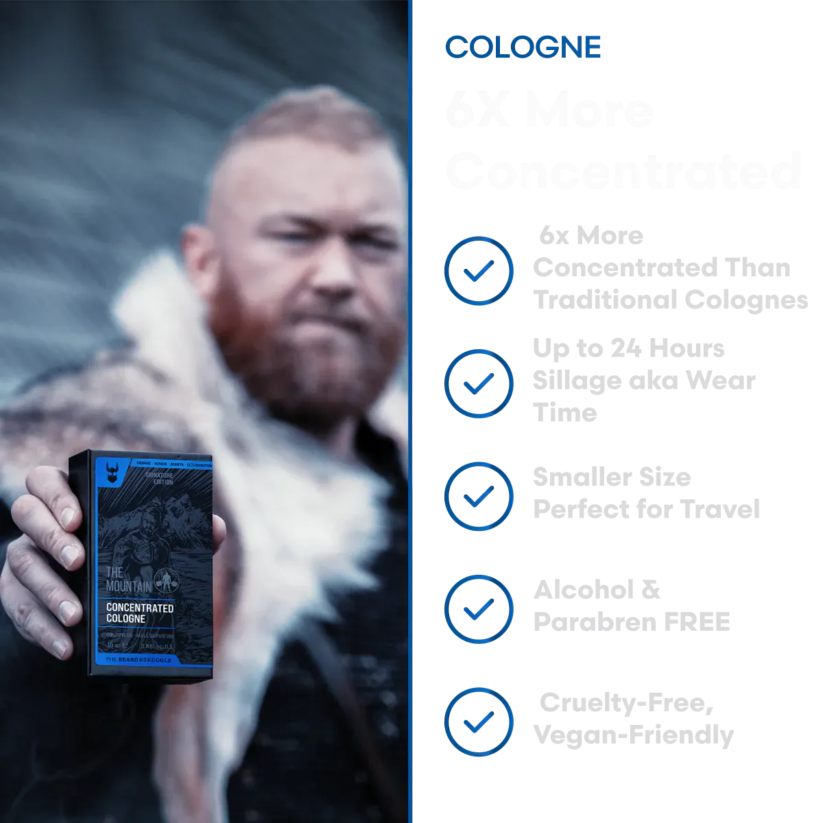 The Beard Struggle Mountain Concentrated Cologne 15ml, view 3
