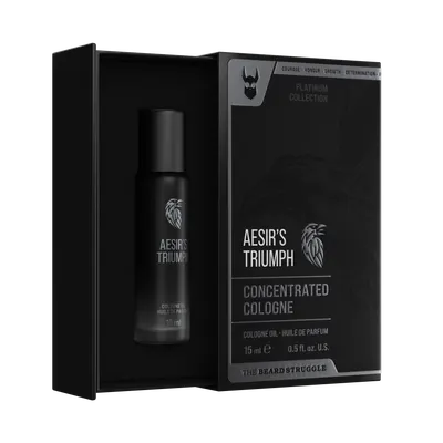 The Beard Struggle Concentrated Cologne Platinum Collection 15ml