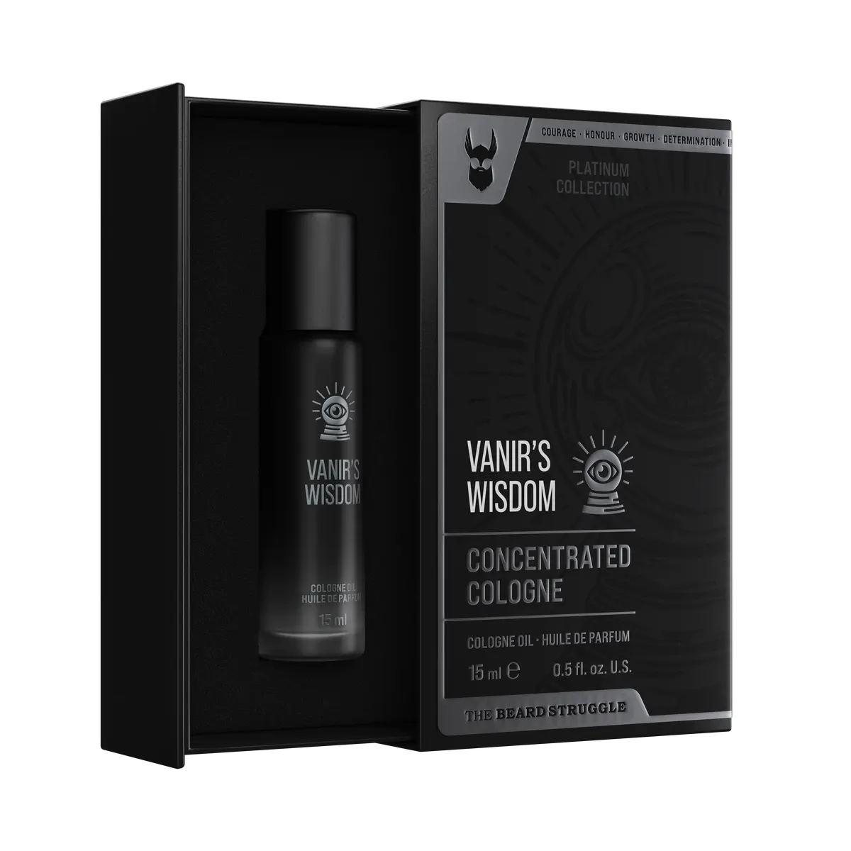 The Beard Struggle Concentrated Cologne Platinum Collection 15ml, view 2