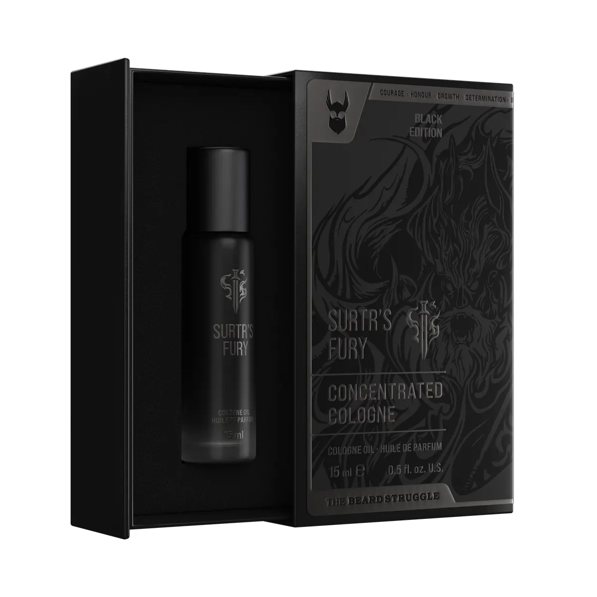 The Beard Struggle Concentrated Cologne Platinum Collection 15ml, view 3