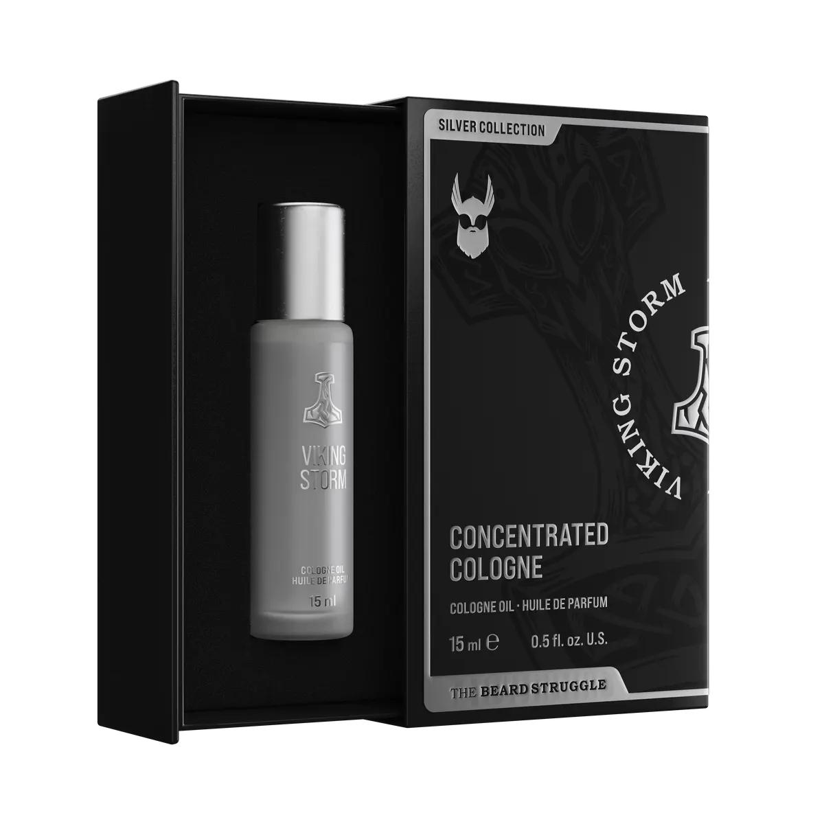 The Beard Struggle Concentrated Cologne Silver Collection 15ml, view 2
