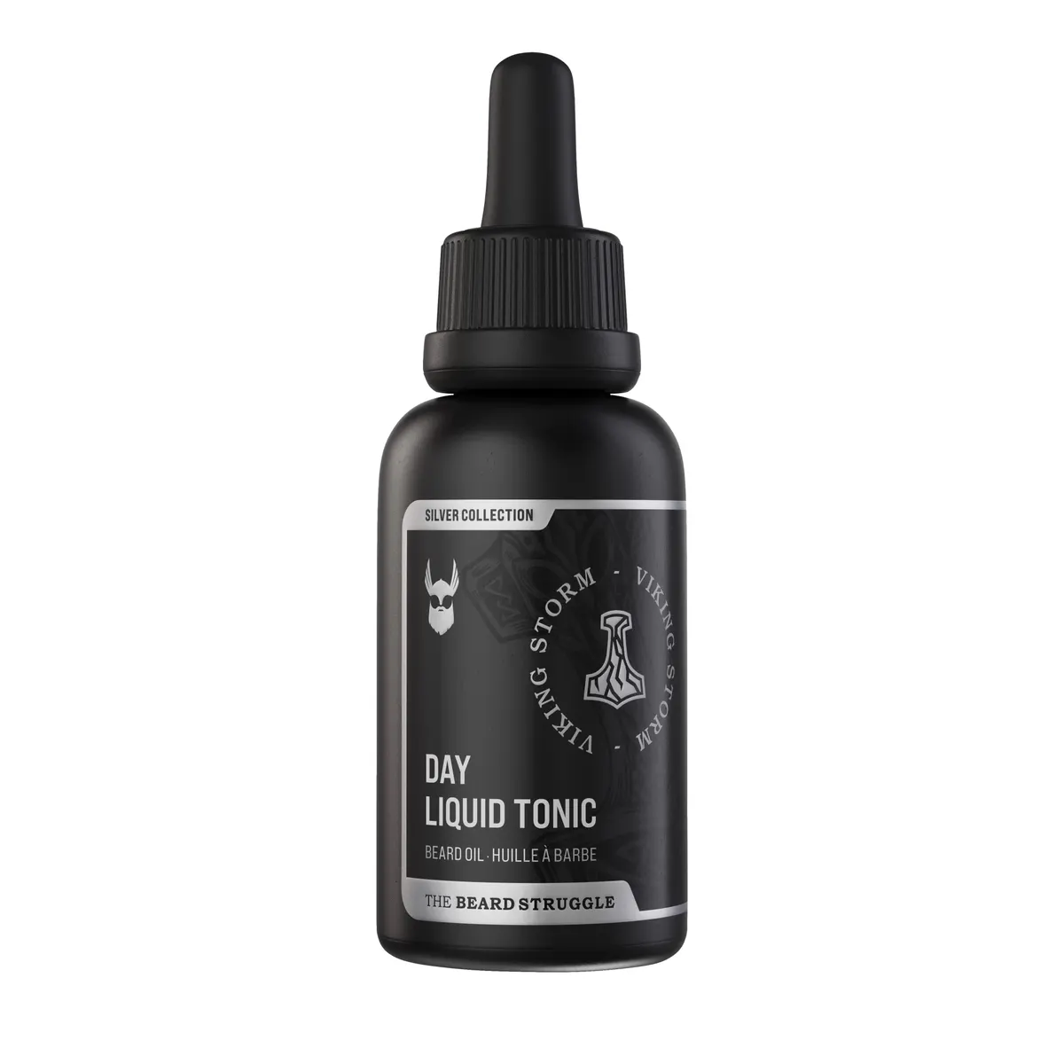 The Beard Struggle Day Liquid Tonic Beard Oil Silver Collection 30ml, view 2