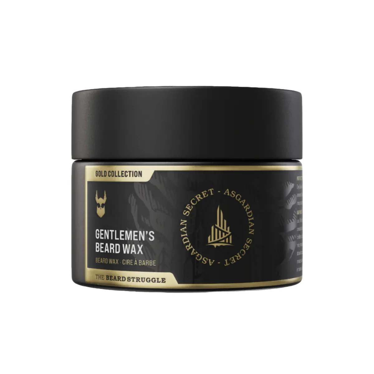 The Beard Struggle Gentlemen's Beard & Moustache Wax Gold Collection 50g