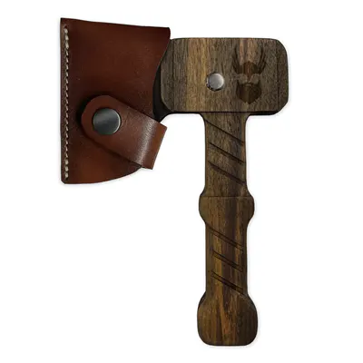 The Beard Struggle Mjolnir Comb Limited Edition with Leather Sheat
