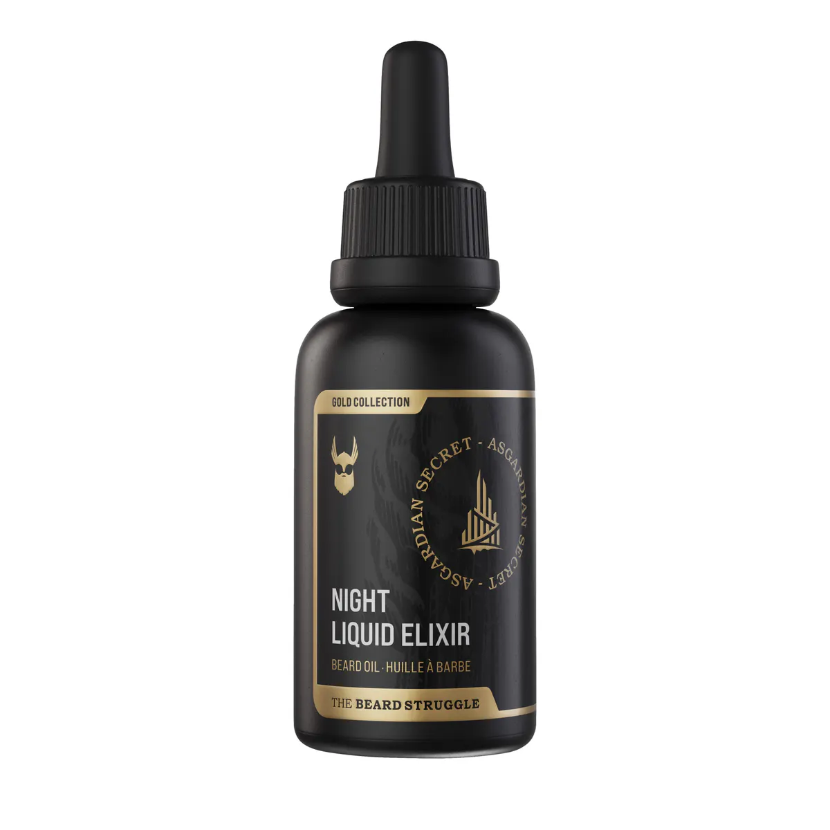 The Beard Struggle Night Liquid Elixir Beard Oil Gold Collection 30ml, view 2