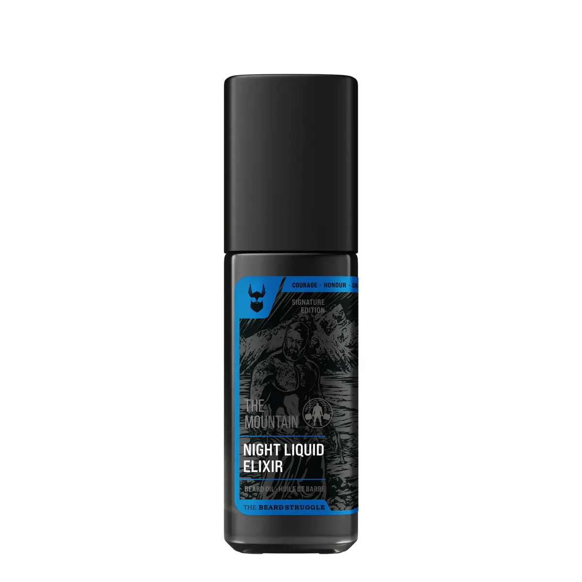 The Beard Struggle Mountain Night Liquid Elixir Beard Oil 30ml