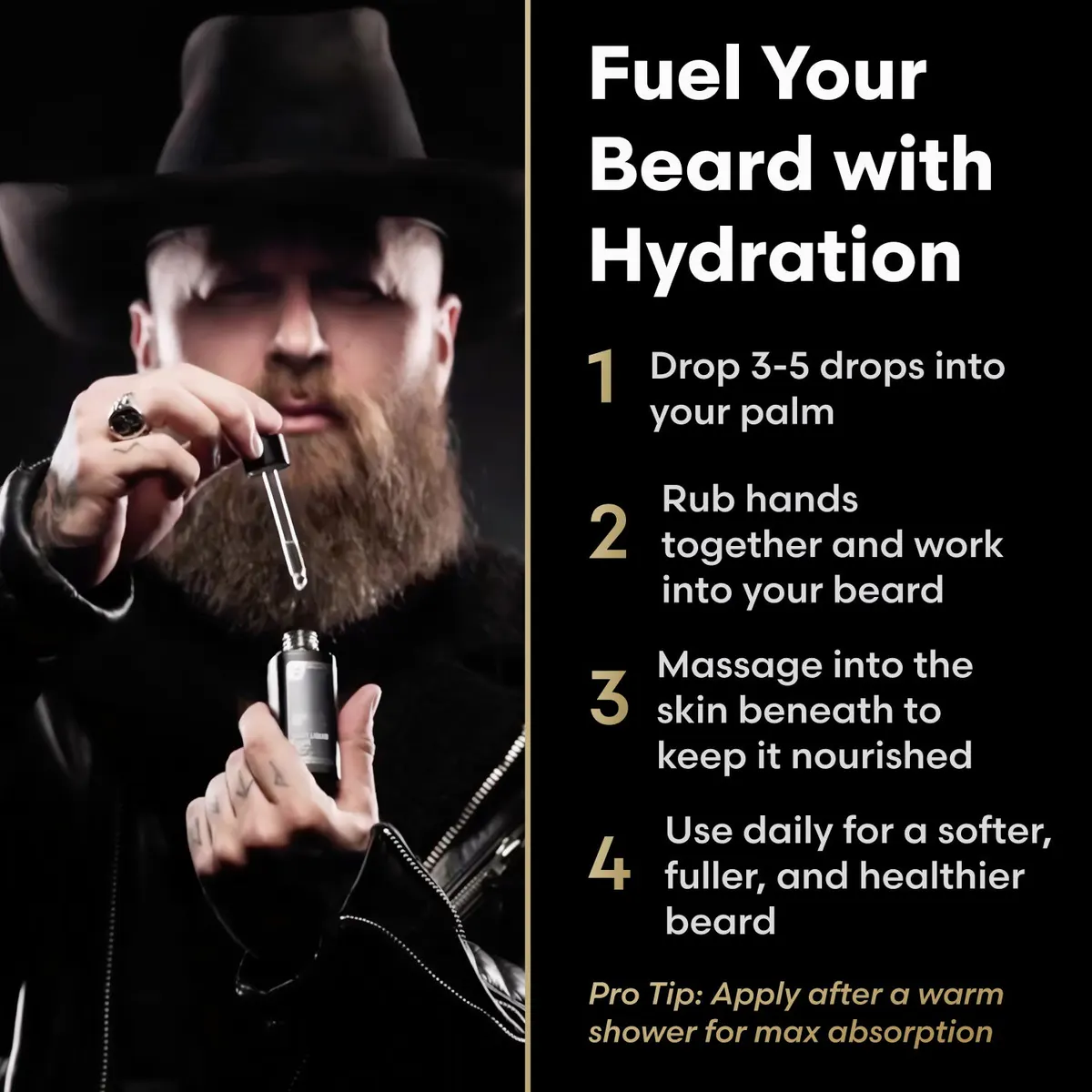 The Beard Struggle Night Liquid Elixir Beard Oil Platinum Collection 30ml, view 4