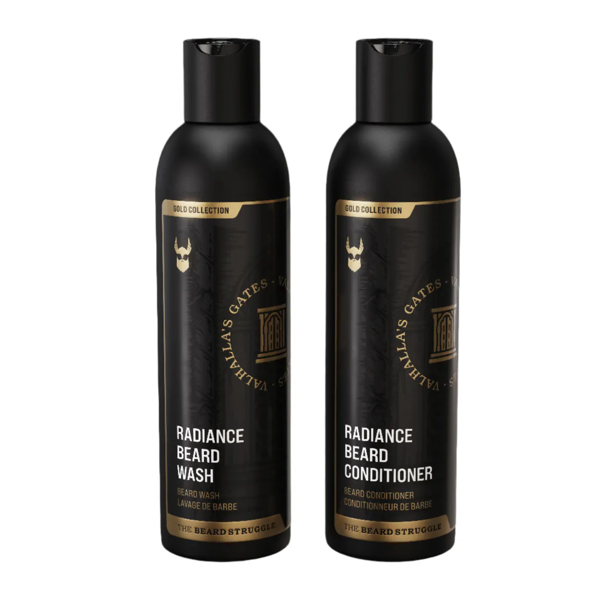 The Beard Struggle Radiance Beard Bundle Gold Collection, view 3