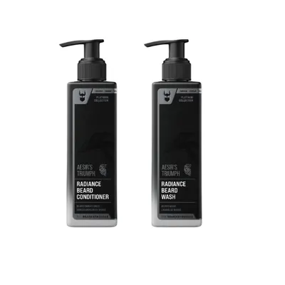 The Beard Struggle Radiance Beard Bundle Platinum Collection