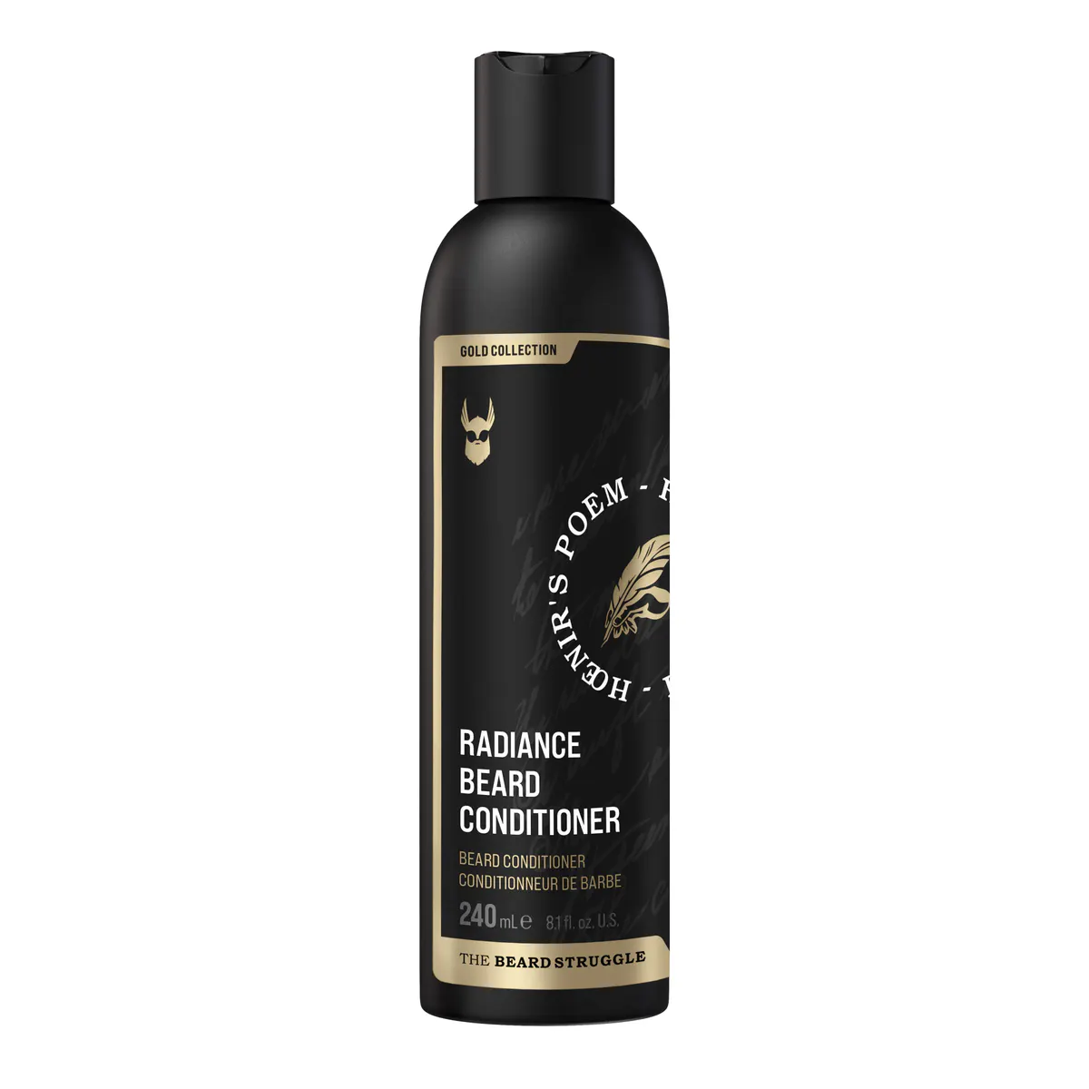 The Beard Struggle Radiance Beard Conditioner Gold Collection 240ml, view 3