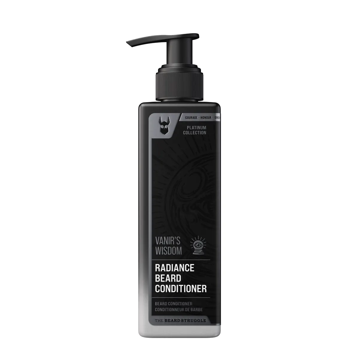 The Beard Struggle Radiance Beard Conditioner Platinum Collection 240ml, view 2