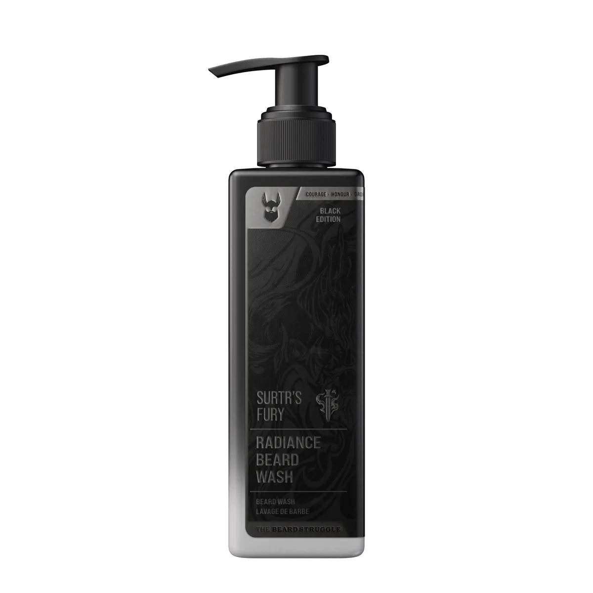 The Beard Struggle Radiance Beard Wash Platinum Collection 240ml, view 3