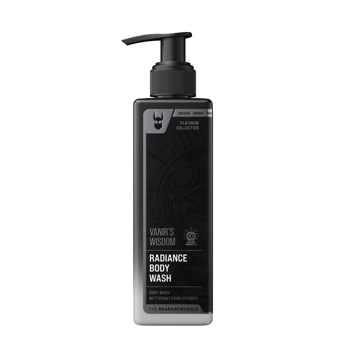 The Beard Struggle Radiance Body Wash Platinum Collection 240ml, view 2