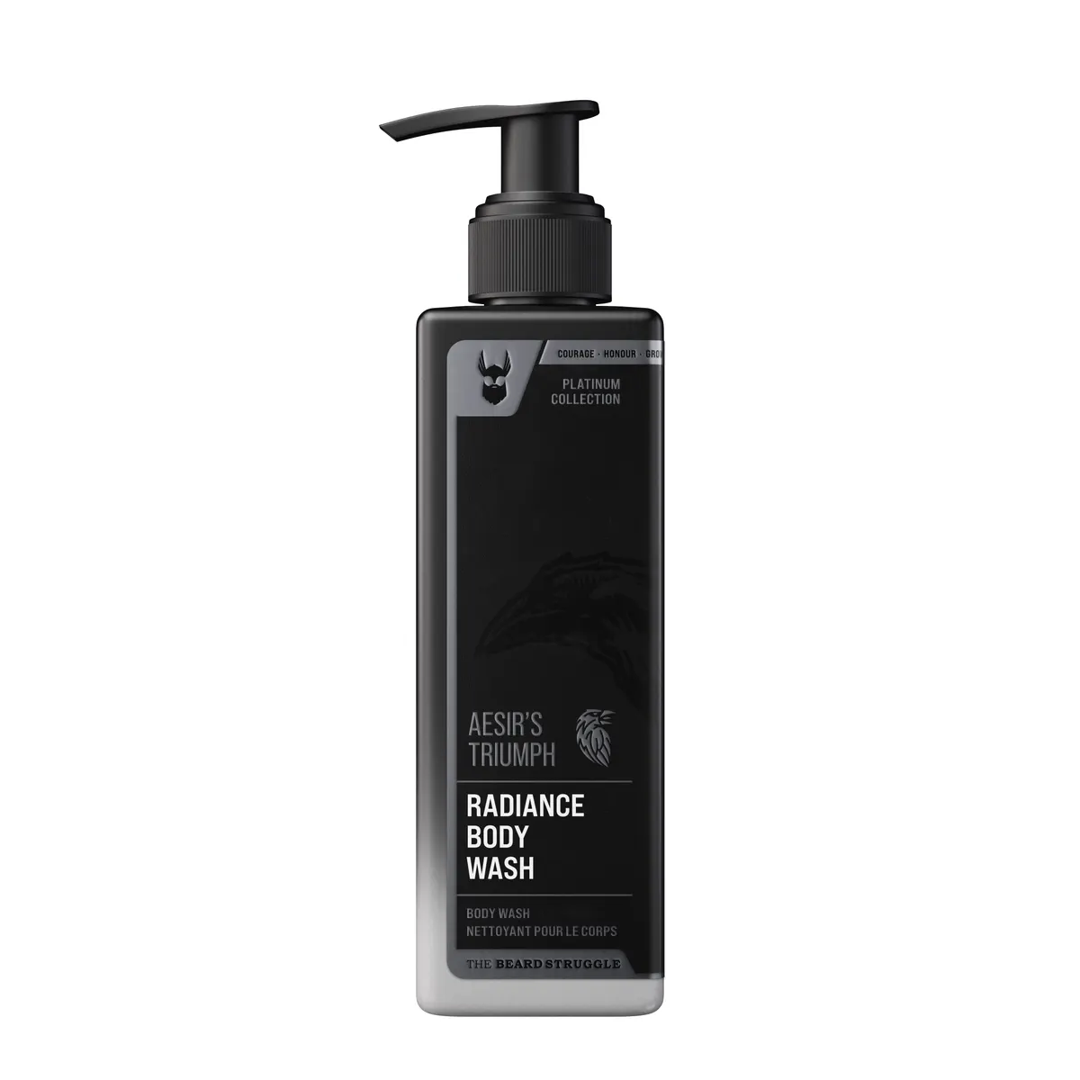 The Beard Struggle Radiance Body Wash Platinum Collection 240ml, view 3