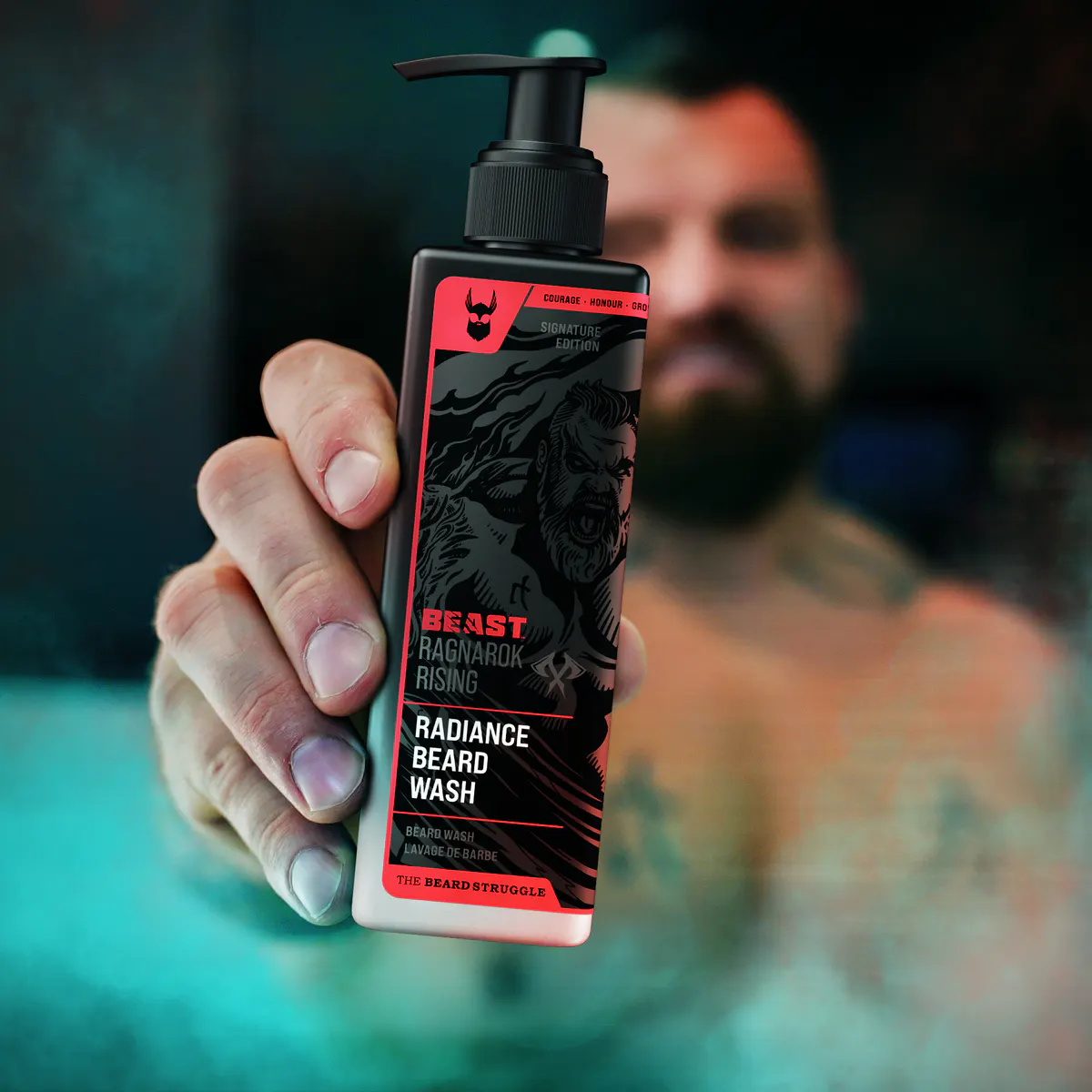 The Beard Struggle The Beast Beard Kit Ragnarok Rising Bundle, view 4