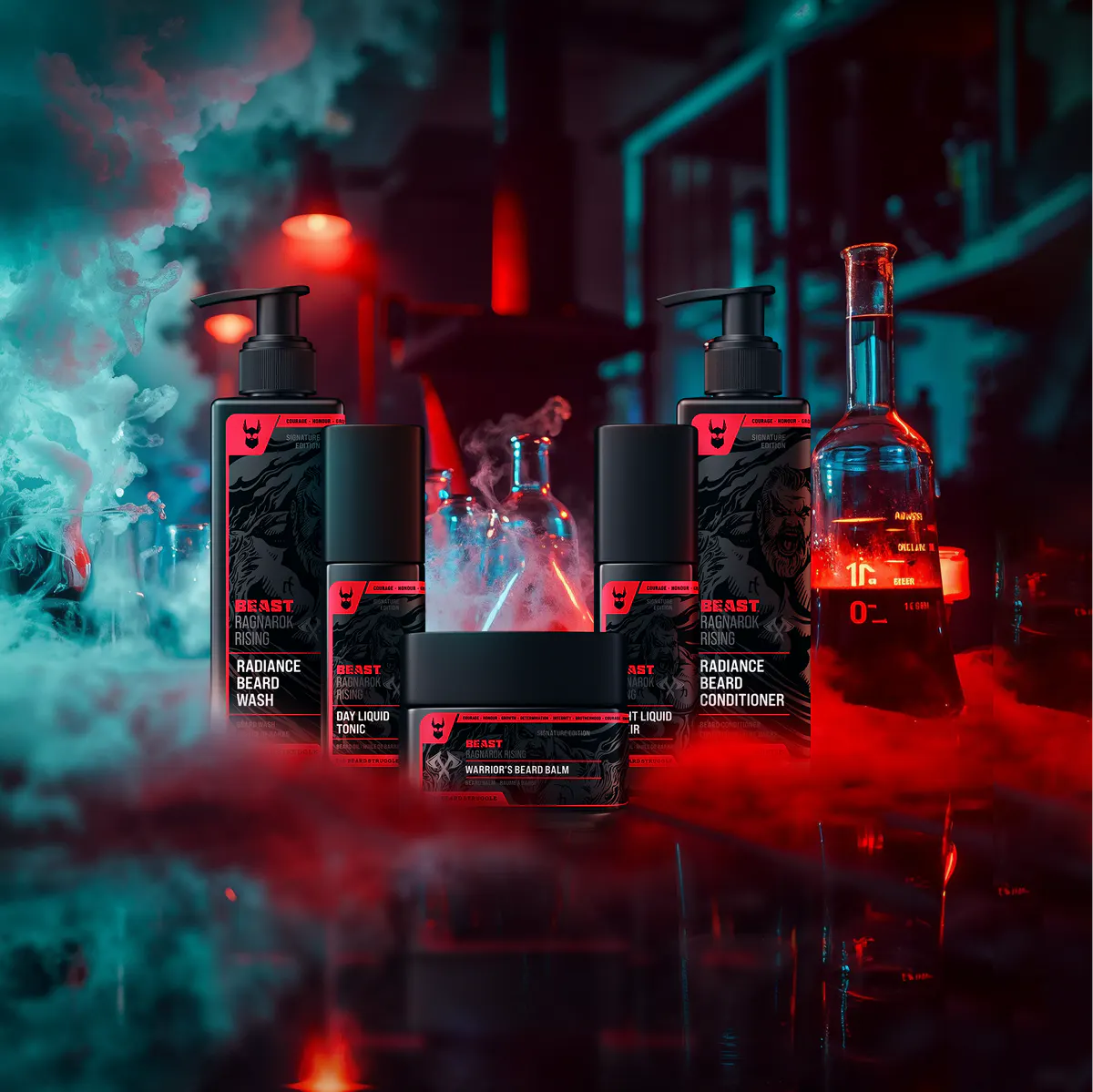 The Beard Struggle The Beast Beard Kit Ragnarok Rising Bundle, view 6