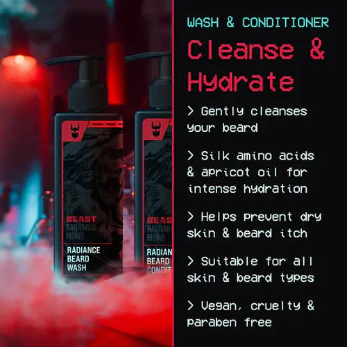 The Beard Struggle The Beast Radiance Beard Wash Ragnarok Rising, view 2