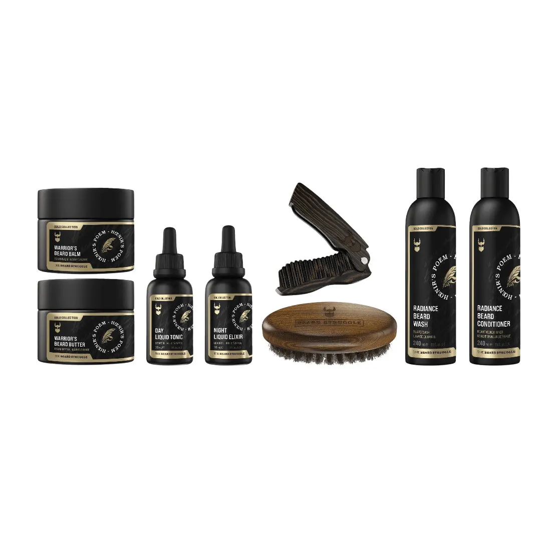 The Beard Struggle The Ultimate Kit Gold Collection, view 3