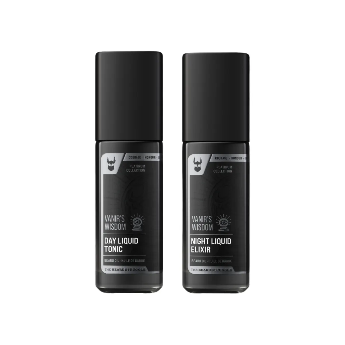 The Beard Struggle Tonic + Elixir Beard Oil Bundle Platinum Collection, view 2