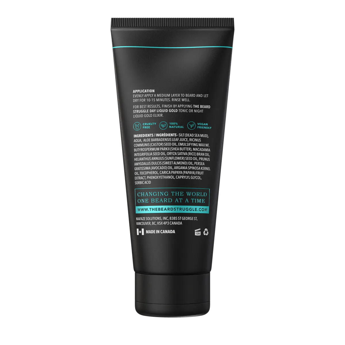 The Beard Struggle Viking Sea Mineral Beard Mask, view 3