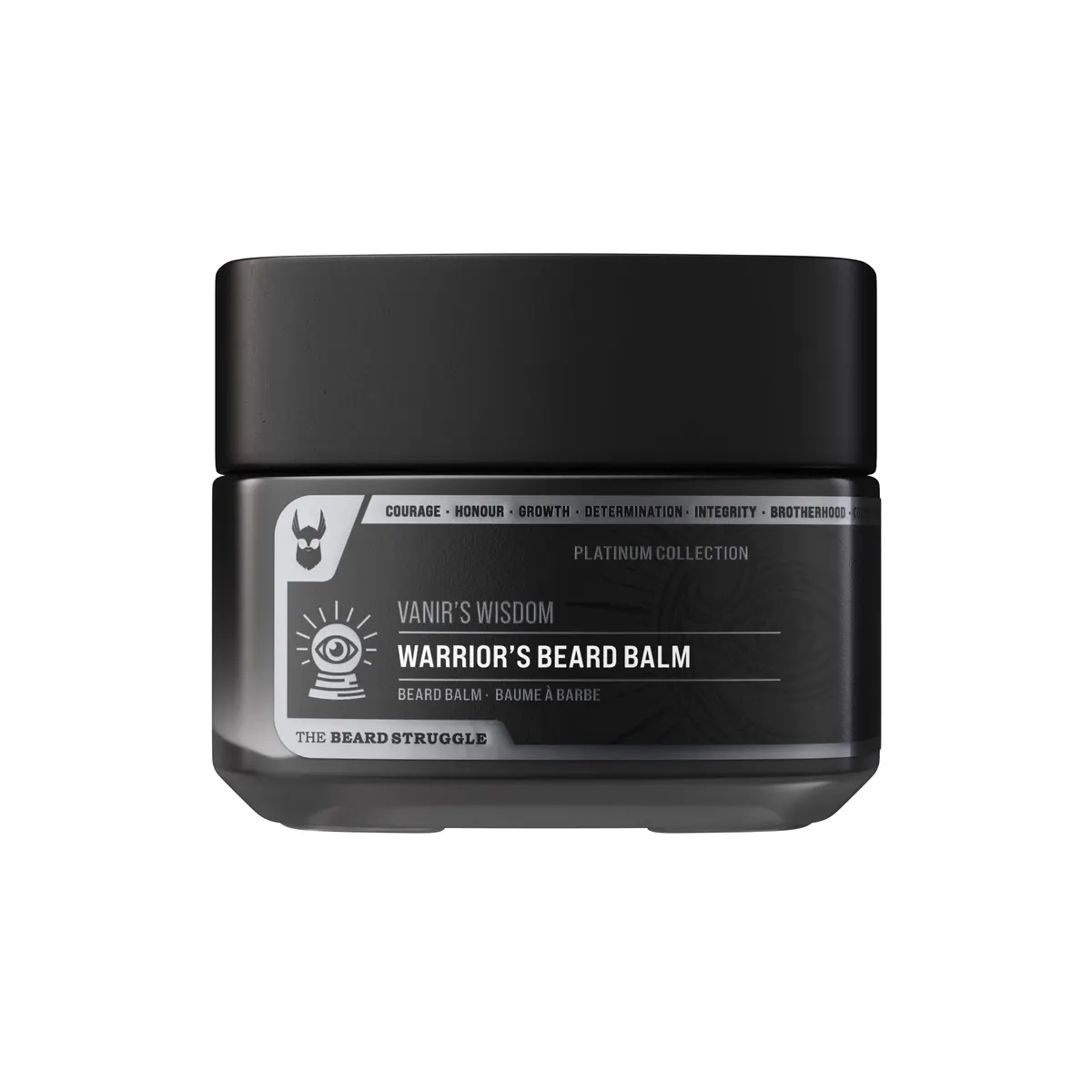 The Beard Struggle Warrior's Beard Balm Platinum Collection 50g, view 2