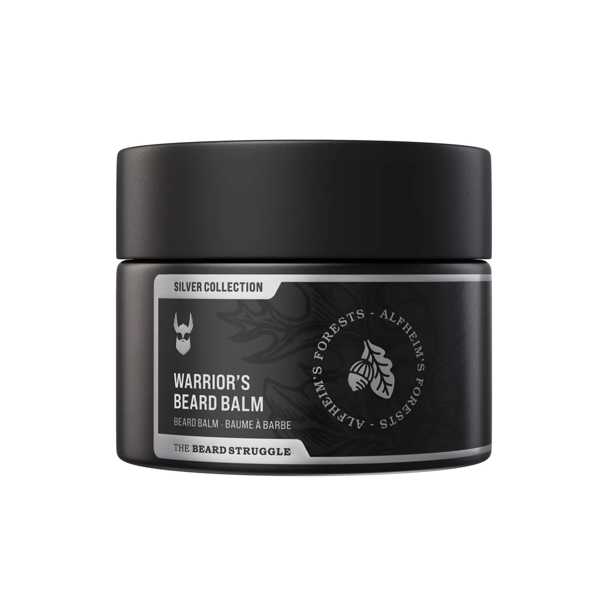 The Beard Struggle Warrior's Beard Balm Silver Collection 50g