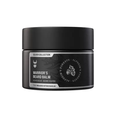 The Beard Struggle Warrior's Beard Balm Silver Collection 50g