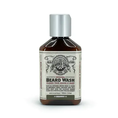 The Bearded Chap Brawny Original Beard Wash Travel Edition 100ml