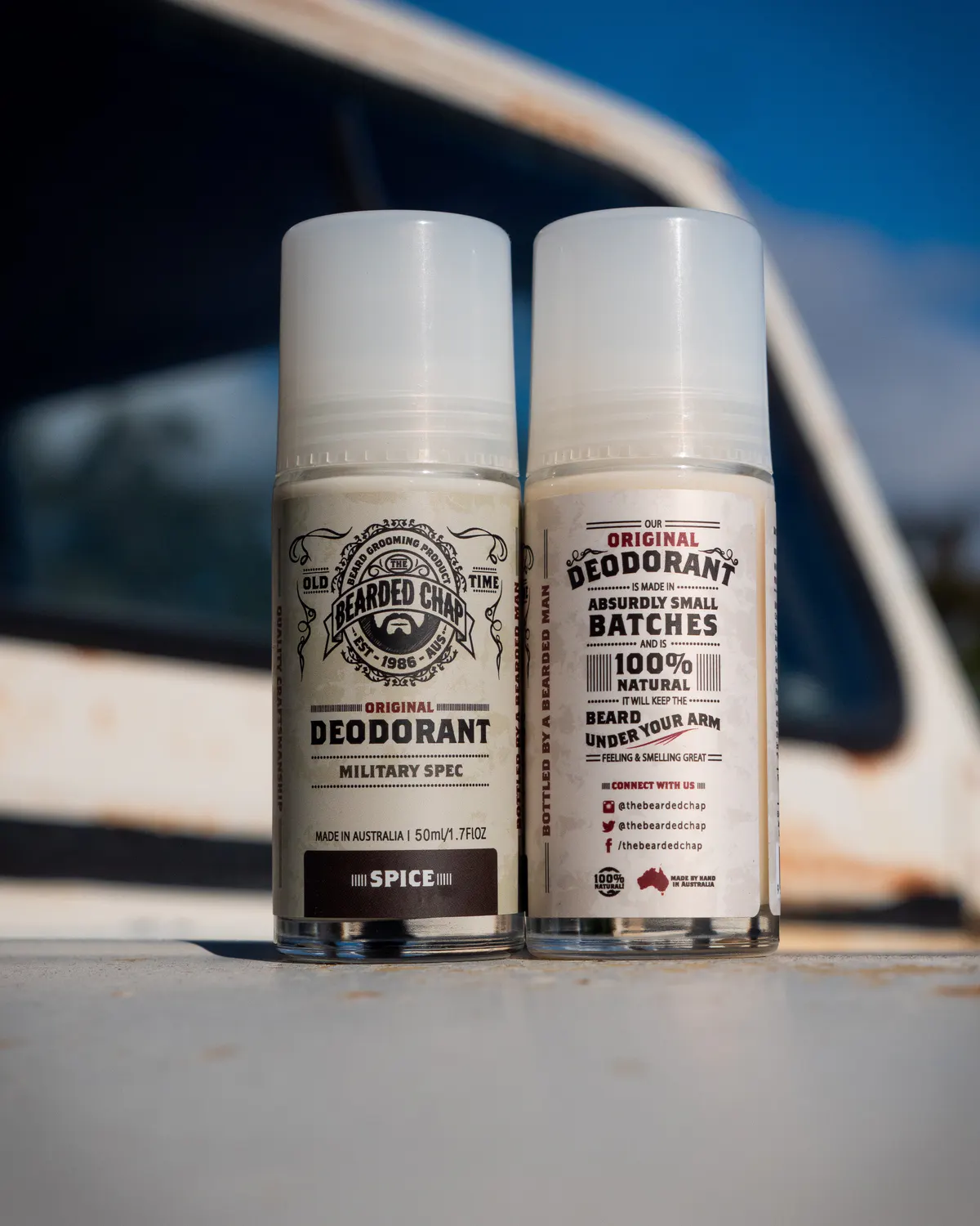 The Bearded Chap Military Spec Deodorant 50ml - Spice, view 2