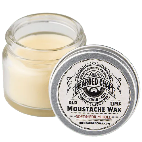 The Bearded Chap Old Time Moustache Wax 20ml, view 2