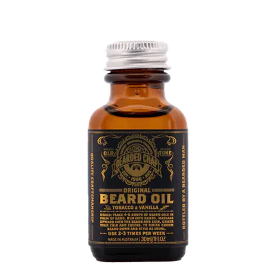 The Bearded Chap Tobacco & Vanilla Beard Oil 30ml