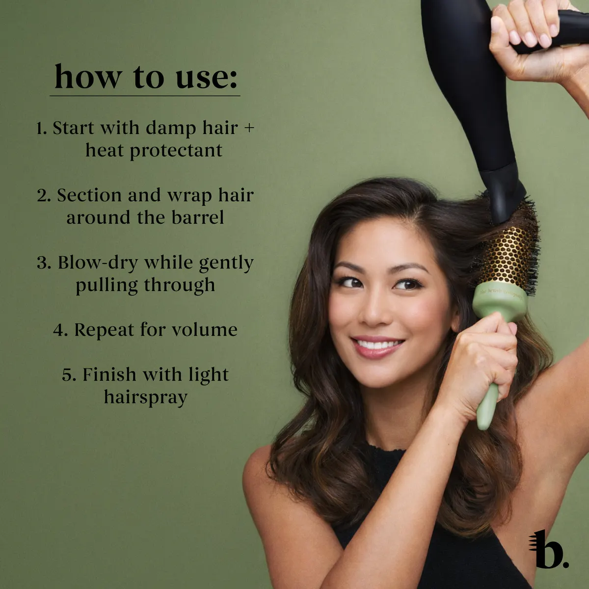 the brush company the complete blow-dry bundle, view 6