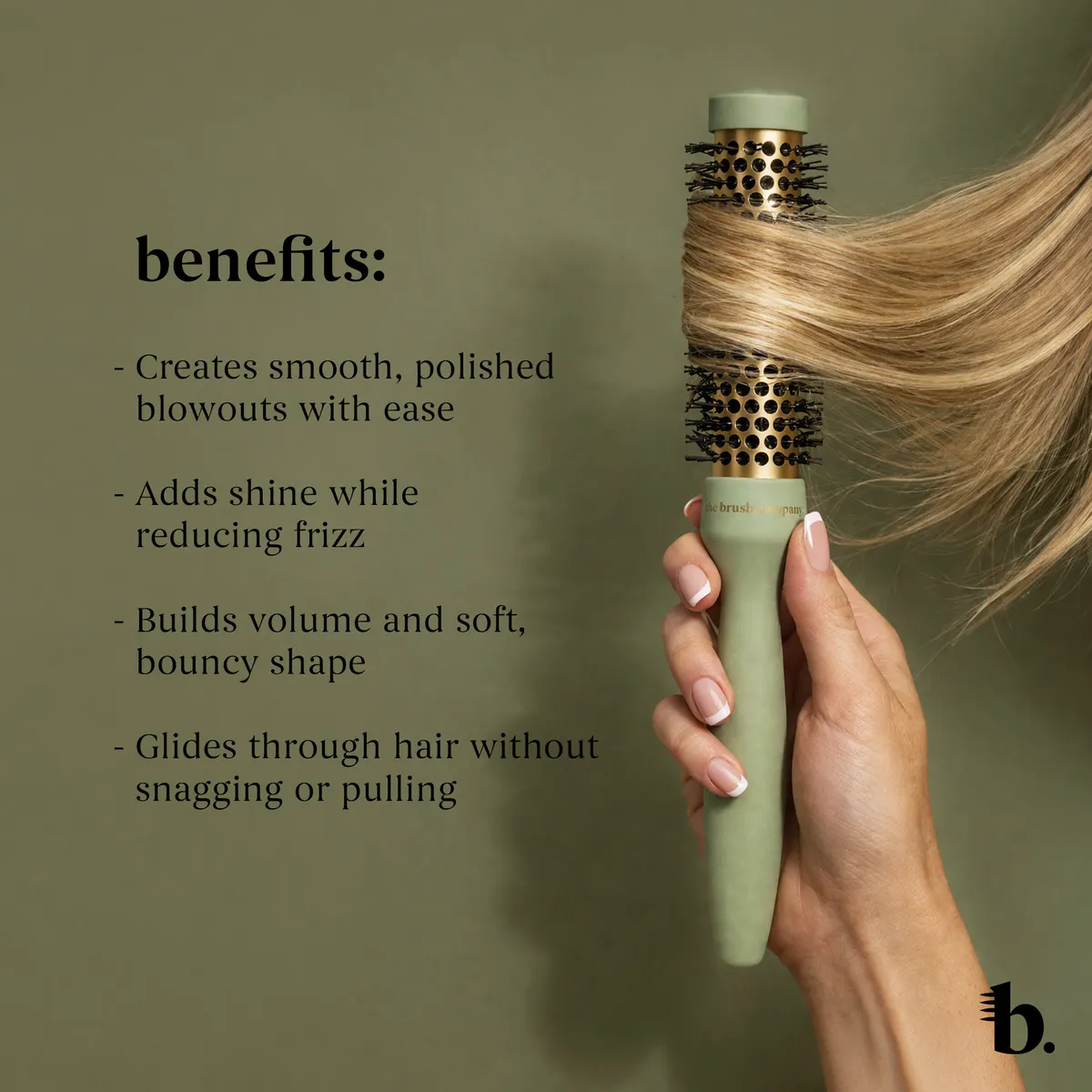 the brush company the volume maker 25mm barrel, view 3