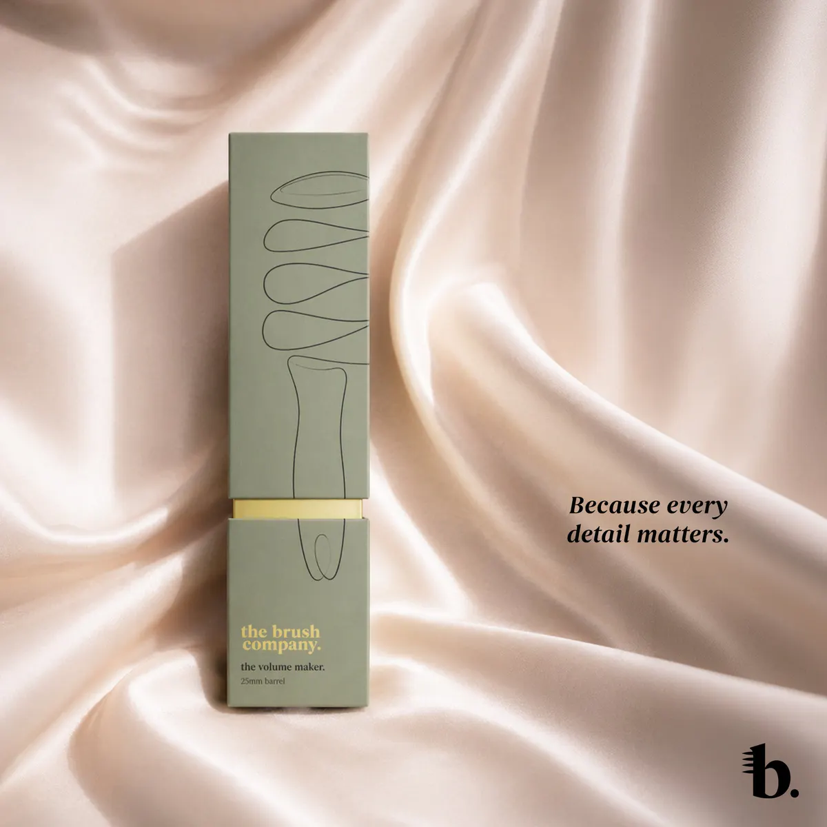 the brush company the volume maker 25mm barrel, view 7