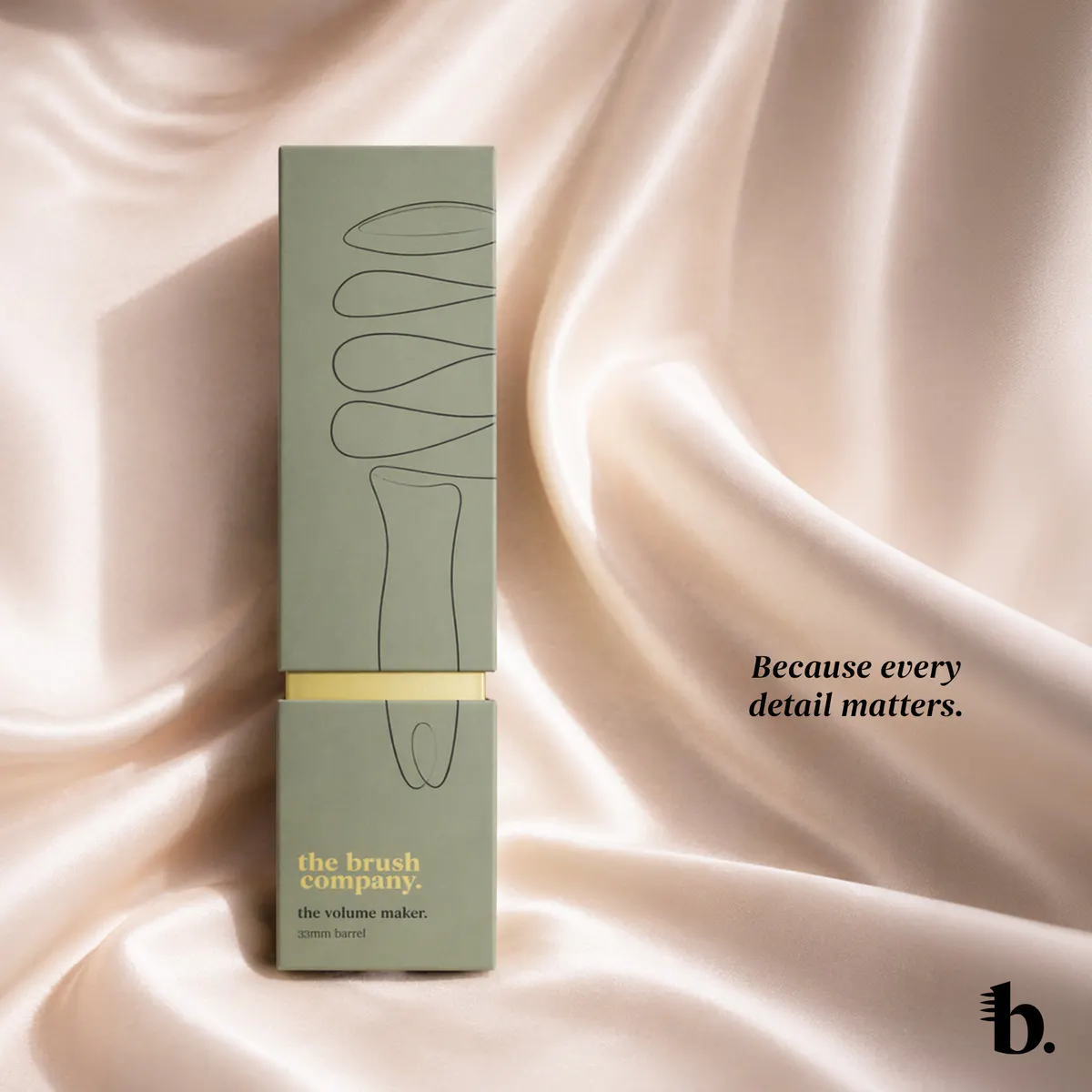 the brush company the volume maker 33mm barrel, view 7