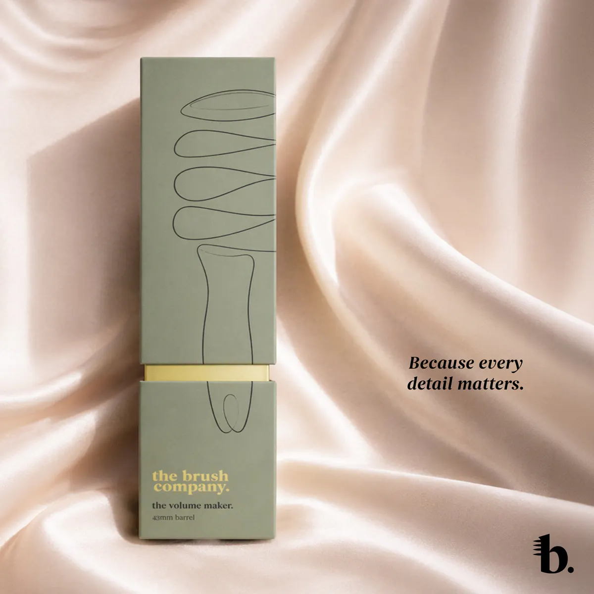 the brush company the volume maker 43mm barrel, view 7