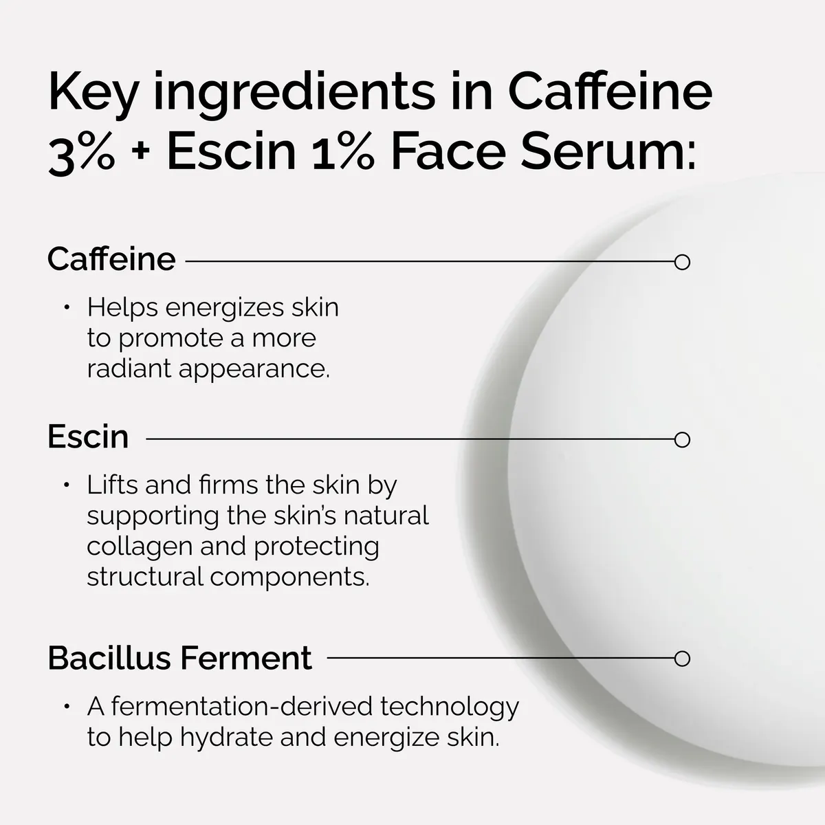 The Ordinary Caffeine 3% + Escin 1% Face Serum 30ml, view 5