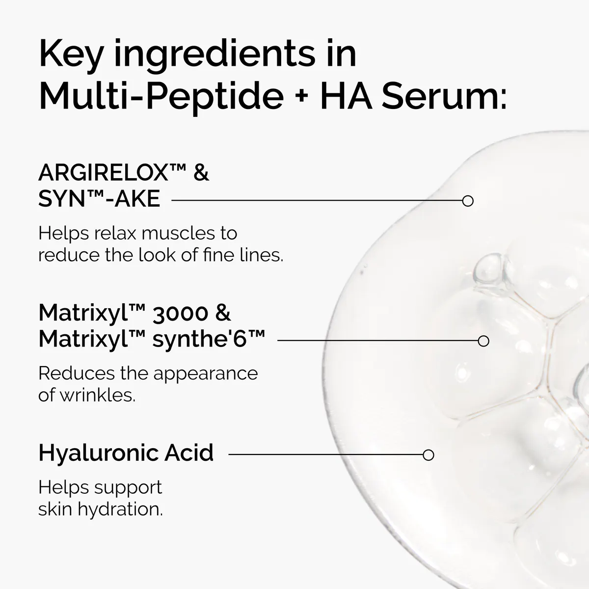 The Ordinary Multi-Peptide + HA Serum 60ml, view 5