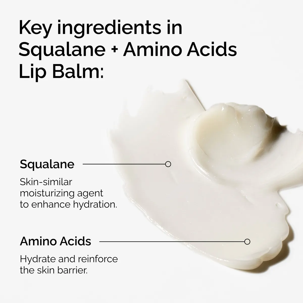The Ordinary Squalane + Amino Acids Lip Balm 15ml, view 4