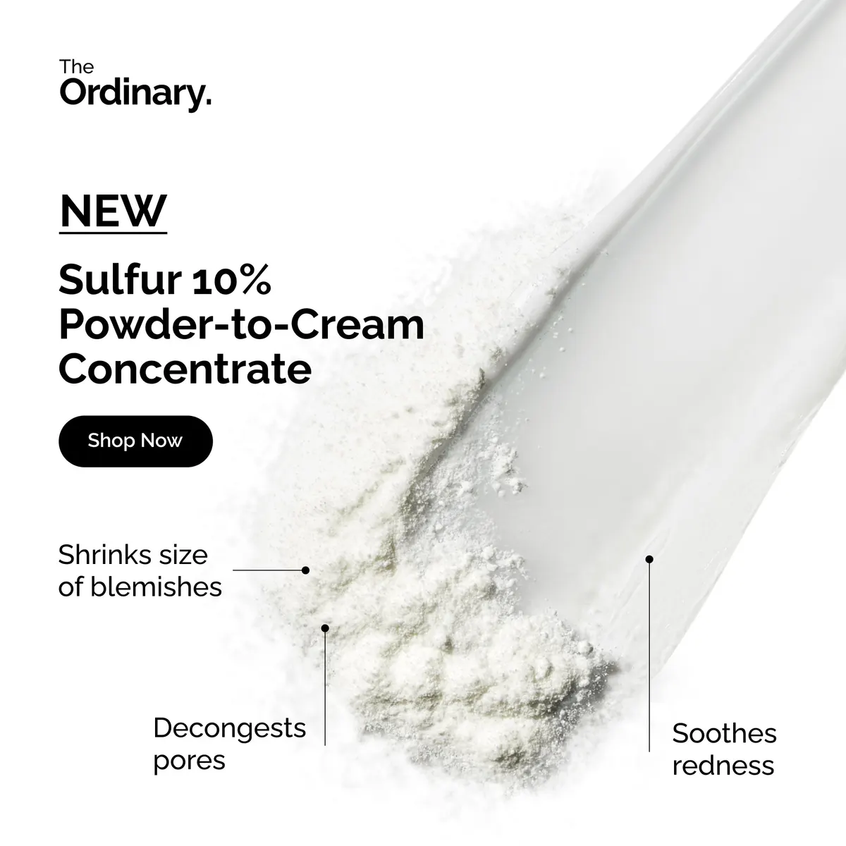 The Ordinary Sulfur 10% Powder-to-Cream Concentrate 5g, view 5
